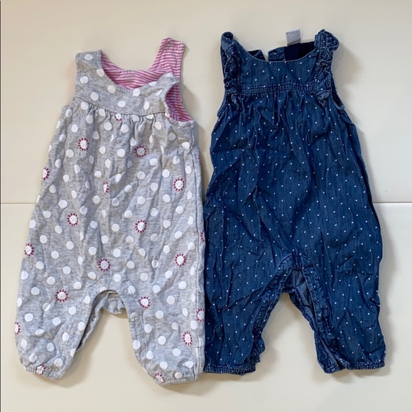 Two Baby Gap rompers size 3-6 months - Picture 1 of 4